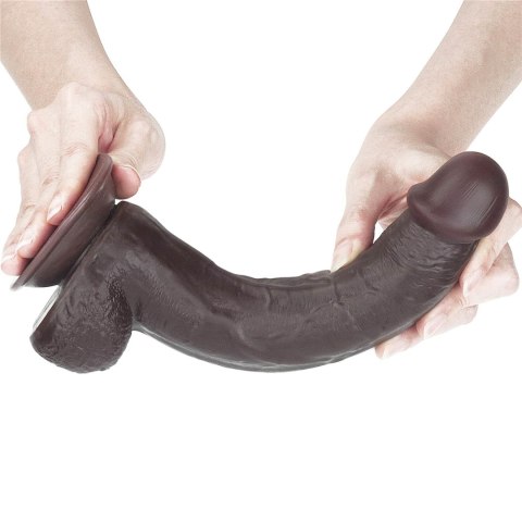 Dildo realistyczne brązowe 24cm Nature Cock LOVETOY