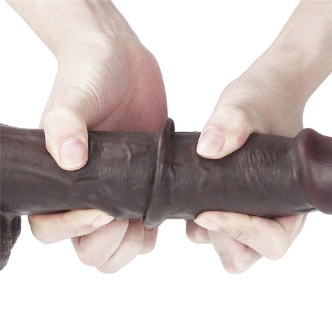Dildo realistyczne brązowe 24cm Nature Cock LOVETOY