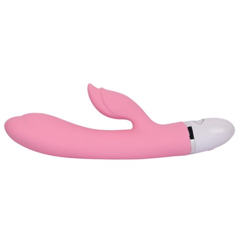 Ultra-Cichy Wibrator Króliczek Dwusilnikowy Silikonowy Medyczny USB - Love Toy Dreamer II