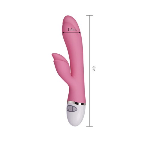 Ultra-Cichy Wibrator Króliczek Dwusilnikowy Silikonowy Medyczny USB - Love Toy Dreamer II