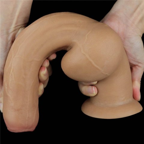 Dildo realistyczne z uchwytem naturalne 28cm Handle Cock LOVETOY