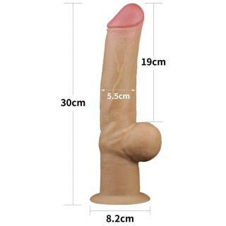 Dildo realistyczne z uchwytem naturalne 30cm Handle Cock LOVETOY