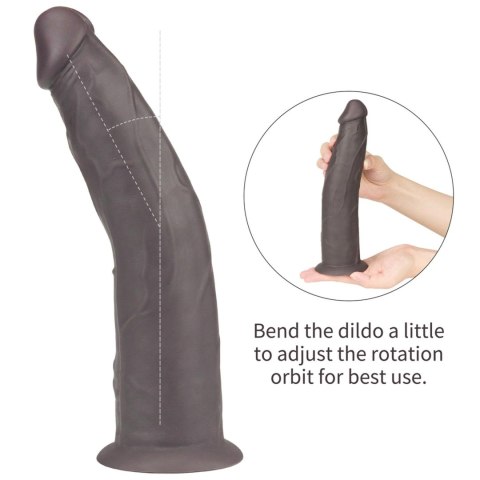 9.0'' Dual Layered Platinum Silicone Rotator