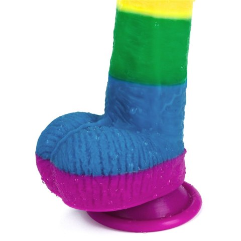 Dildo tęczowe 22.5cm Prider Dildo Lovetoy