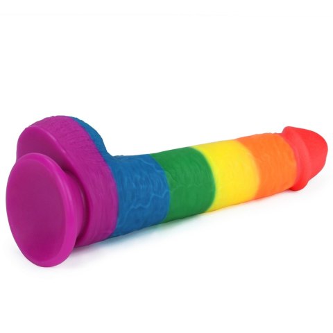 Dildo tęczowe 22.5cm Prider Dildo Lovetoy