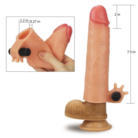 Add 2" Vibrating
Silicone Extender