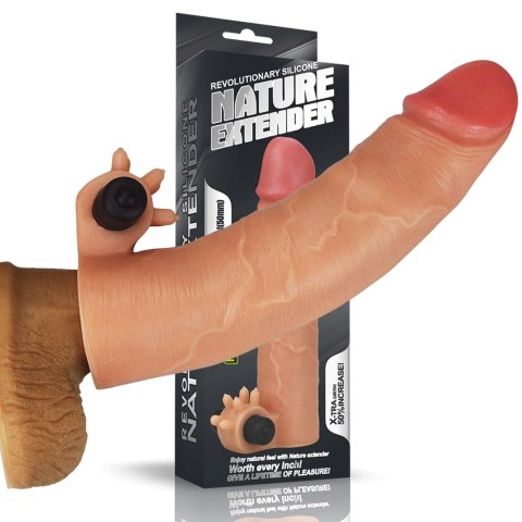 Add 2" Vibrating
Silicone Extender