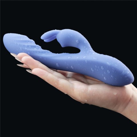 Masażer Wibracyjny Z Podwójnym Silnikiem Wodoodporny USB - LOVE TOY L'ALLURE SWIRL RECHARGEABLE VIBRATOR