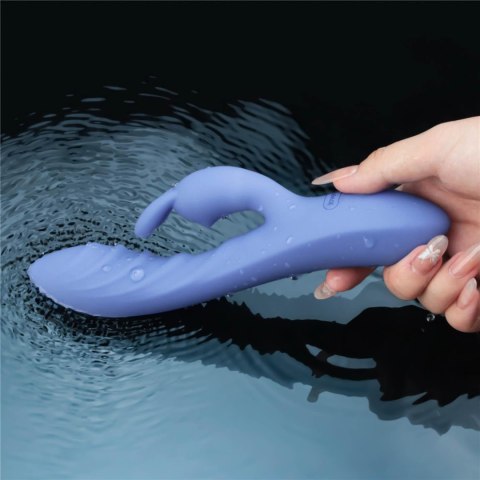Masażer Wibracyjny Z Podwójnym Silnikiem Wodoodporny USB - LOVE TOY L'ALLURE SWIRL RECHARGEABLE VIBRATOR