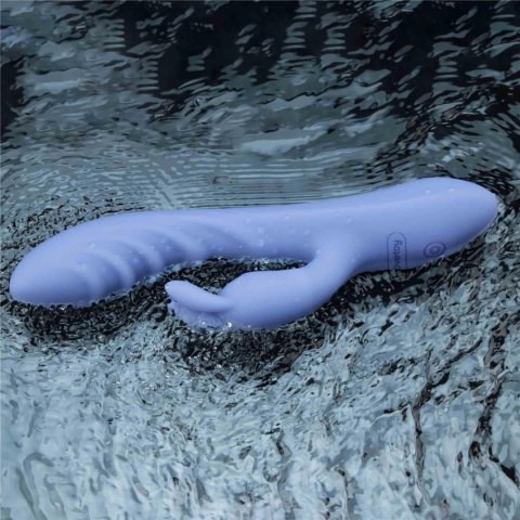 Masażer Wibracyjny Z Podwójnym Silnikiem Wodoodporny USB - LOVE TOY L'ALLURE SWIRL RECHARGEABLE VIBRATOR