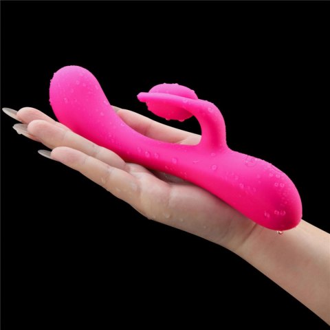 Masażer Wibracyjny Podwójny Silnik Wodoodporny USB - LOVE TOY L'ALLURE SWIRL RECHARGEABLE VIBRATOR