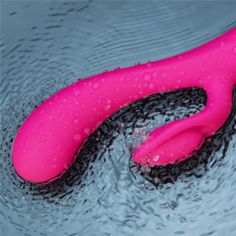 Masażer Wibracyjny Podwójny Silnik Wodoodporny USB - LOVE TOY L'ALLURE SWIRL RECHARGEABLE VIBRATOR