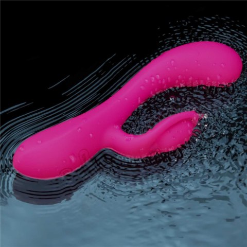 Masażer Wibracyjny Podwójny Silnik Wodoodporny USB - LOVE TOY L'ALLURE SWIRL RECHARGEABLE VIBRATOR