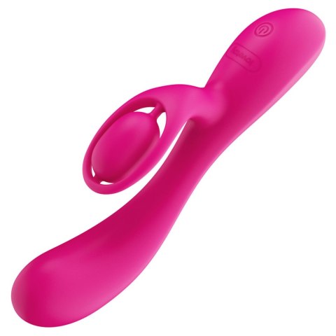 Masażer Wibracyjny Podwójny Silnik Wodoodporny USB - LOVE TOY L'ALLURE SWIRL RECHARGEABLE VIBRATOR