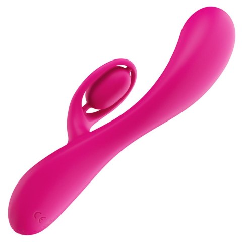 Masażer Wibracyjny Podwójny Silnik Wodoodporny USB - LOVE TOY L'ALLURE SWIRL RECHARGEABLE VIBRATOR