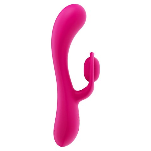Masażer Wibracyjny Podwójny Silnik Wodoodporny USB - LOVE TOY L'ALLURE SWIRL RECHARGEABLE VIBRATOR