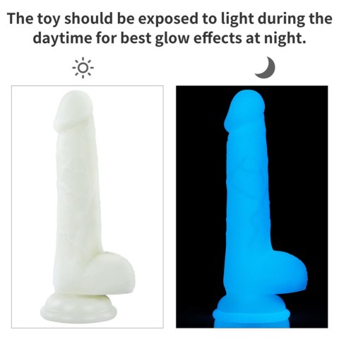 Dildo świecące w ciemności 18cm Lumino Play Dildo LOVETOY