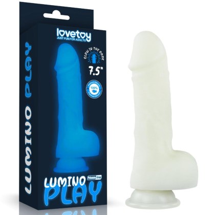 Dildo świecące w ciemności 19cm Lumino Play Dildo LOVETOY