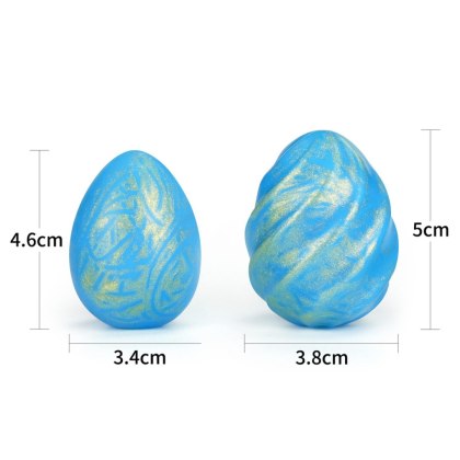 Kulki gejszy niebieskie 2szt. Ocean's Toner Egg