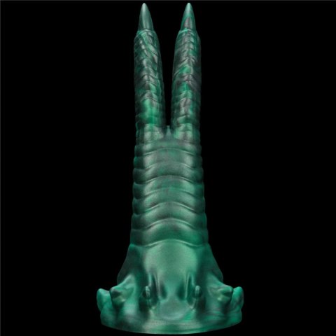 Dildo wibrujące 19cm Savage Charm Double-Claw Vibrating Silicone Dildo LOVETOY