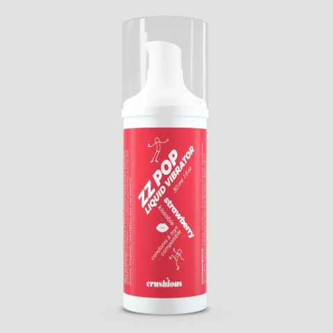 CRUSHIOUS ZZ POP LIQUID VIBRATOR STRAWBERRY AROMA 30ML