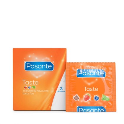 Prezerwatywy smakowe Pasante 3szt.