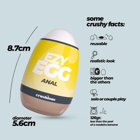 Egg Jajeczko Masturbator Anal