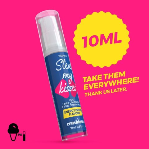 Żel do seksu oralnego energy drink CRUSHIOUS STEAL MY KISSES ENERGY DRINK 10ml