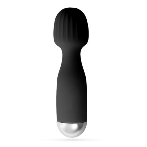 Masażer Crushious Wanderlust Mini Wand 10 Trybów USB Ładowany Czarny - Crushious