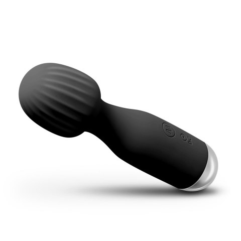 Masażer Crushious Wanderlust Mini Wand 10 Trybów USB Ładowany Czarny - Crushious