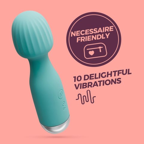 Masażer Crushious Wanderlust Mini Wand 10 Trybów USB Ładowany Miętowy - Crushious