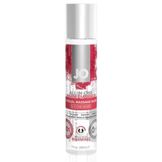 Lubrykant I Żel Do Masażu All-in-One Sensual Massage Glide Warm 30 Ml-System JO