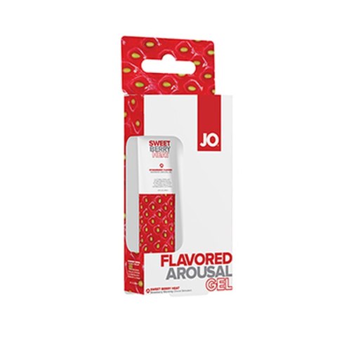 Żel Pobudzający Smakowy Flavored Arousal Gel Sweet Berry Heat Słodkie Owoce 10 Ml - System JO