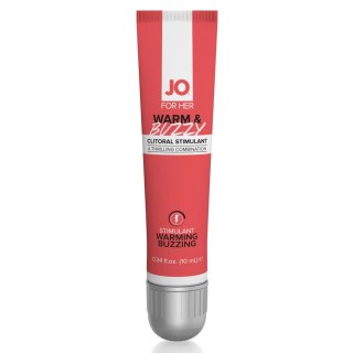 Żel Stymulujący Dla Niej Clitoral Stimulant Warming Warm & Buzzy 10 Ml - System JO