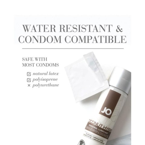 Lubrykant Hybrydowy Kokosowy JO Coconut Hybrid 60 Ml Biały-System JO