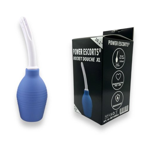 Gruszka do lewatywy niebieska Power Escorts Rocket Anal Douche XL 330ml
