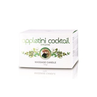 Świeca do masażu zamieniająca się w krem Appletini Cocktail 150g COBECO