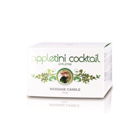 Świeca do masażu zamieniająca się w krem Appletini Cocktail 150g COBECO