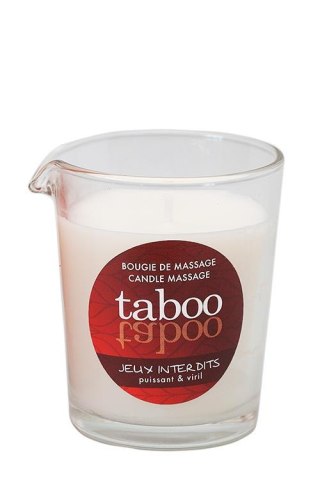 Świeca do masażu zamieniająca się w krem dziki porost Jeux Interdist 60g Taboo