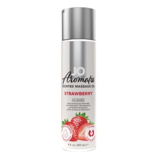 Olejek Do Masażu Aromatix Strawberry Truskawkowy 120 Ml - System JO