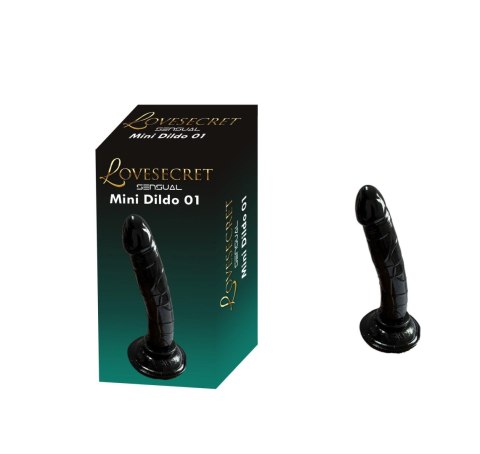 Dildo czarne 14cm Lovesecret Mini Dildo 01